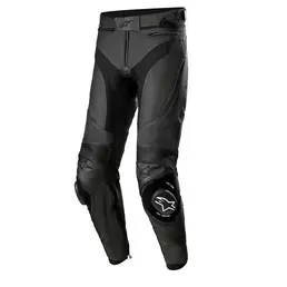 Alpinestars Missile V3 Leather мотоштаны Airflow Black Черный