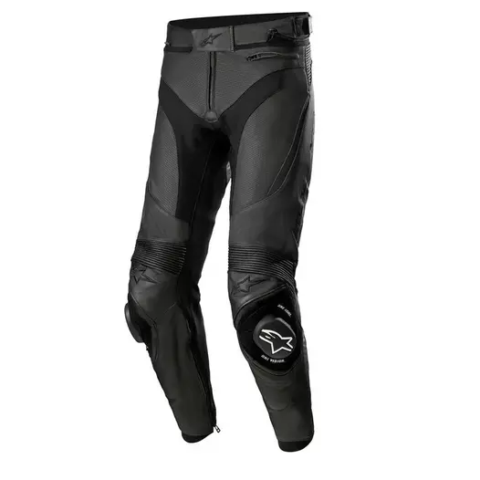 Alpinestars Missile V3 Leather мотоштаны Airflow Black Черный (размер: 50)