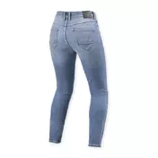 Rev'it Shelby 3 Skinny Short Lady Jeans Grey Синий