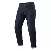 Rev'it Lewis Selvedge Tf Short Jeans Dark Blue Синий