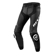 Rev'it Apex Long Leather мотоштаны Black White Белый