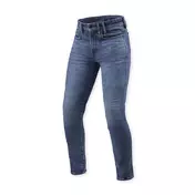 Rev'it Piston 3 Skinny Short Jeans Blue Medium Синий
