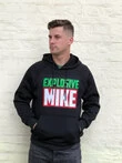 Набор Explosive Mike: худи черная, шнурок для ключей и наклейка