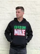 Набор Explosive Mike: худи черная, шнурок для ключей и наклейка
