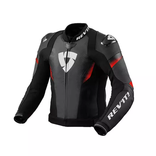 Rev'it Control Leather мотокуртка Black Red Красный (размер: 46)