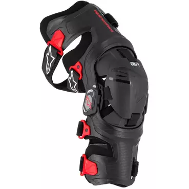 Alpinestars RK-7 PLASMA Motocross Enduro Knee Pads Black Red