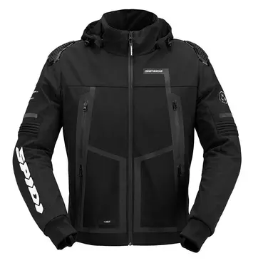 Spidi худи Warrior H2out мотокуртка Black Черный
