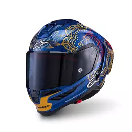 Alpinestars Supertech R10 Marthainator Мотошлем Синий (размер: s)