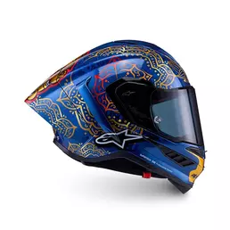 Alpinestars Supertech R10 Marthainator Мотошлем Синий