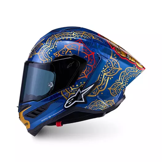 Alpinestars Supertech R10 Marthainator Мотошлем Синий