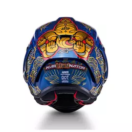 Alpinestars Supertech R10 Marthainator Мотошлем Синий