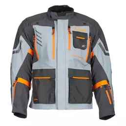 Klim Carlsbad мотокуртка Grey Orange Оранжевый