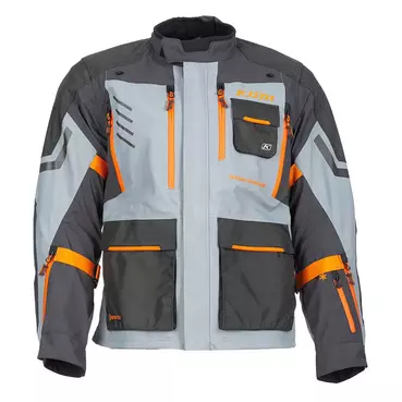 Klim Carlsbad мотокуртка Grey Orange Оранжевый
