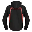 Spidi худи Warrior H2out мотокуртка Black Red Красный