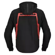 Spidi худи Warrior H2out мотокуртка Black Red Красный
