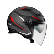 Premier City Fly Evo Fa 17 Bm Мотошлем Red Matt Красный