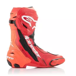 Alpinestars Supertech R Vented мотоботинки Red Fluo Красный