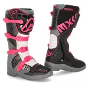 Acerbis X-TEAM Cross Enduro Motorcycle мотоботинки Black Purple