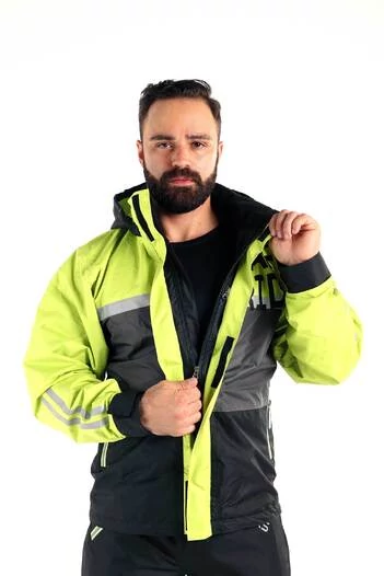 Starks Dry Rain 219 мотодождевик куртка желтая