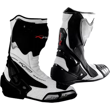 Motorcycle мотоботинки Road Racing A-Pro Model White Fighting