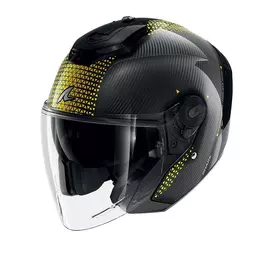 Shark Rs Jet Carbon Ikonik Мотошлем Gold Золотистый