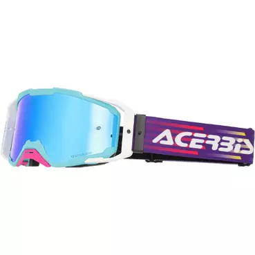 ACERBIS VITRION MIRROR Motocross маска Yellow/Blue/White