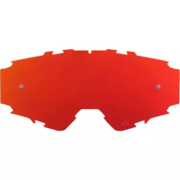 MIRROR LENS for ACERBIS VITRION Mask Red