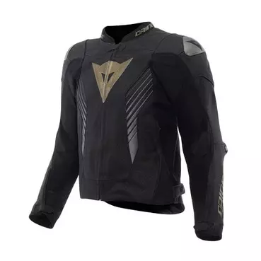 Dainese Super Speed 5 Perforated мотокуртка Black Gold Золотистый
