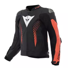 Dainese Super Speed 5 мотокуртка Red Fluo White Красный