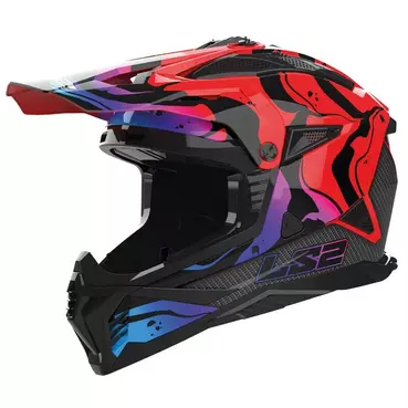 Ls2 Mx708 Fast 2 Wash Мотошлем Red Красный