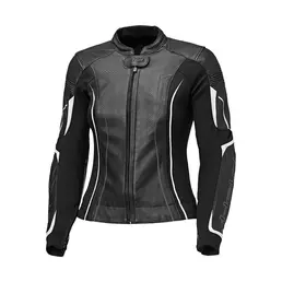 Held Debbie 3 Women Leather мотокуртка Black White Черный