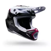 Fox V3 Rs Tactile Мотошлем White Белый