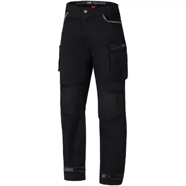 Ixs TEAM 2.0 Black Fabric Motorcycle мотоштаны