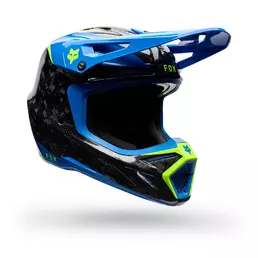Fox V3 Rs Tactile Мотошлем Blue Синий