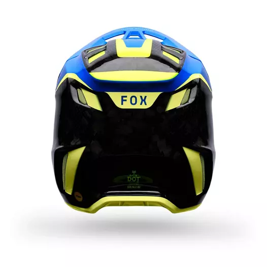 Fox V3 Rs Tactile Мотошлем Blue Синий