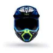 Fox V3 Rs Tactile Мотошлем Blue Синий