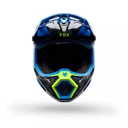 Fox V3 Rs Tactile Мотошлем Blue Синий