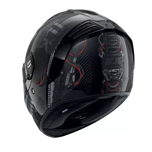 Shark Spartan Rs Carbon Xbot Мотошлем Anthracite Черный