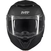 Mt Мотошлемs ATOM 2 SV PURE A1 Modular Motorcycle Мотошлем P/J Matte Black