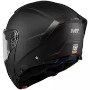 Mt Мотошлемs ATOM 2 SV PURE A1 Modular Motorcycle Мотошлем P/J Matte Black