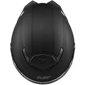 Mt Мотошлемs ATOM 2 SV PURE A1 Modular Motorcycle Мотошлем P/J Matte Black