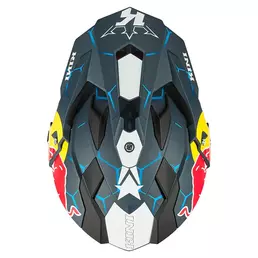 Kini Red Bull Adv 1.0 Мотошлем Blue White Синий