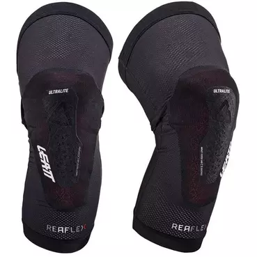 Leatt REAFLEX ULTRALITE Motorcycle Knee Brace Black