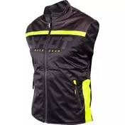 Gillet Moto Cross Shot Bodywarmer lite 2.0 Black Yellow Fluo