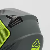 Acerbis SEREL 22.06 Double визор Modular Motorcycle Мотошлем, Black, Fluorescent Yellow