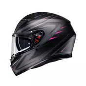 Agv K3 E2206 Syth Мотошлем Black Pink Matt Розовый