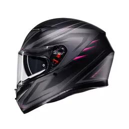 Agv K3 E2206 Syth Мотошлем Black Pink Matt Розовый