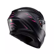Agv K3 E2206 Syth Мотошлем Black Pink Matt Розовый
