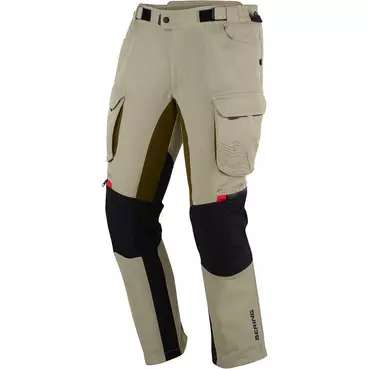 Bering FREEWAY Motorcycle мотоштаны Beige Black