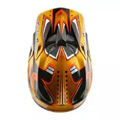 Troy Lee Designs Se5 Carbon Crest Мотошлем Gold Золотистый